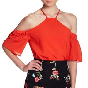 Sugar Lips Marcello Cold Shoulder Top